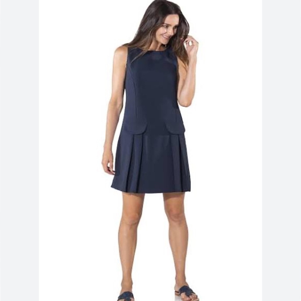 Sail to Sable Navy Mini Dress Size 10 NWTS - Picture 4 of 4